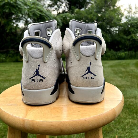 Nike Air Jordan 6 Retro Georgetown Men's Shoes - Size 10 - Ships Now - Picture 3 of 9